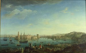 Marsilya Limanı Girişi, 1754
